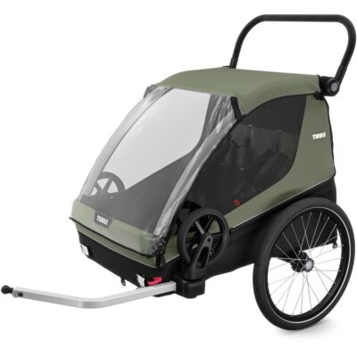 Thule Courier 3 in 1 Fahrradanhaenger Vintage Green.jpg